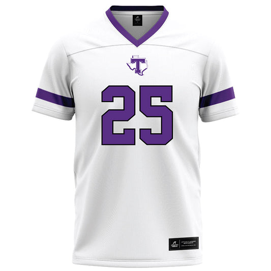 Tarleton State - NCAA Football : Steve Albert - White Football Jersey