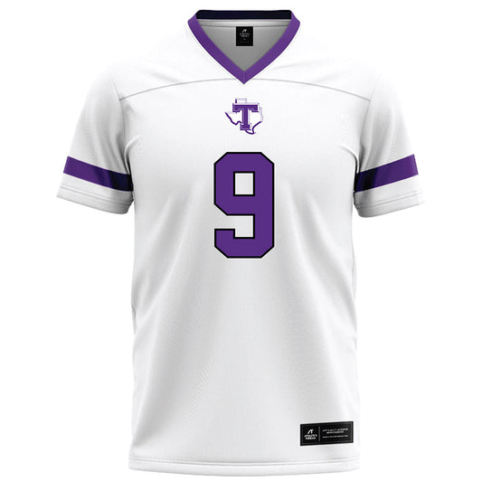Tarleton State - NCAA Football : Tiar Young - White Football Jersey-0