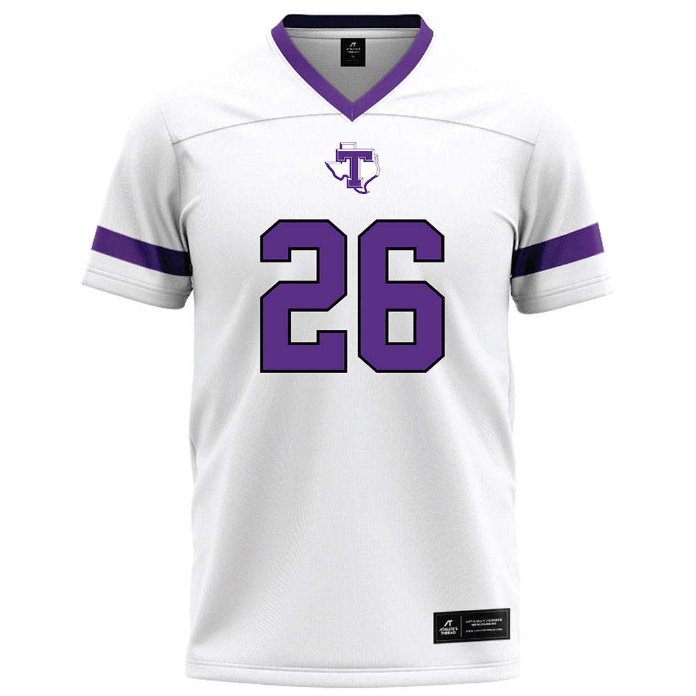 Tarleton State - NCAA Football : Brandon Tolvert - White Football Jersey-0