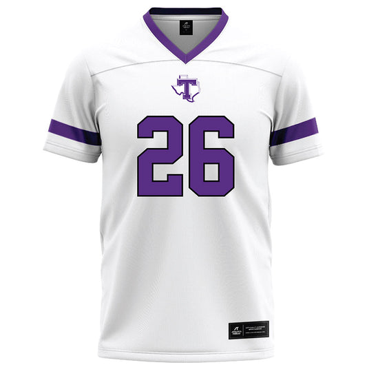Tarleton State - NCAA Football : Brandon Tolvert - White Football Jersey-0