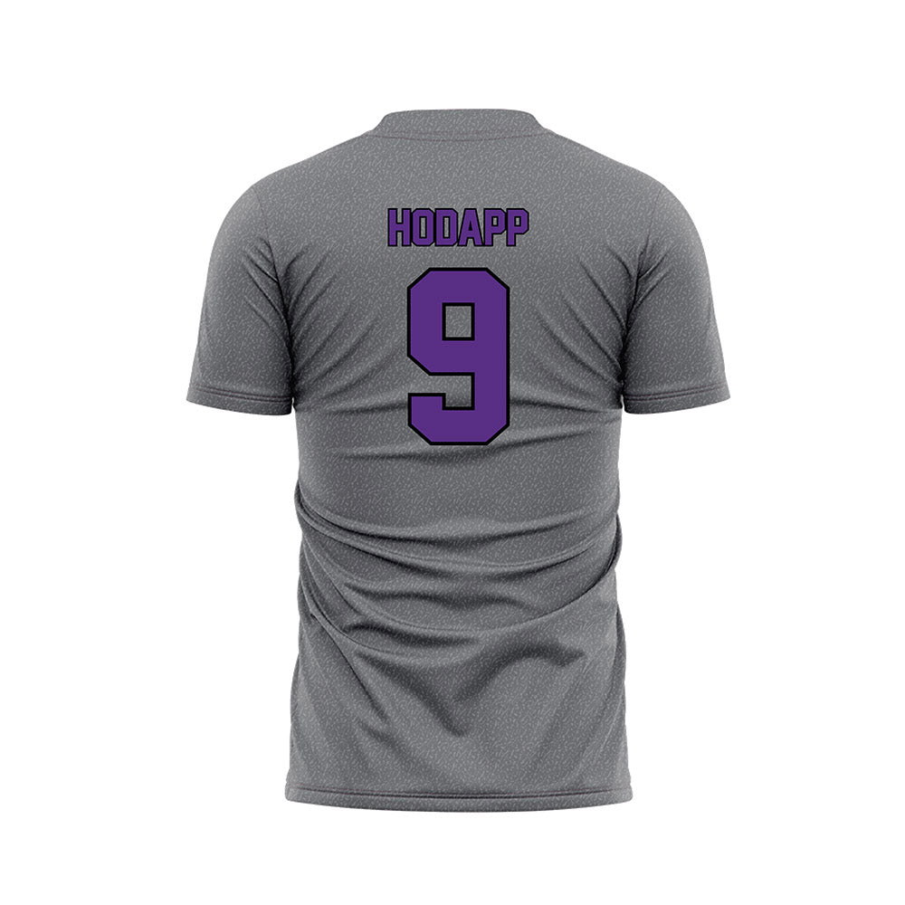 Tarleton State - NCAA Beach Volleyball : Lexie Hodapp - Grey Soccer Jersey-1