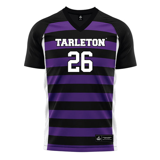 Tarleton State - NCAA Women's Soccer : Sydney White - Black Soccer Jersey-0