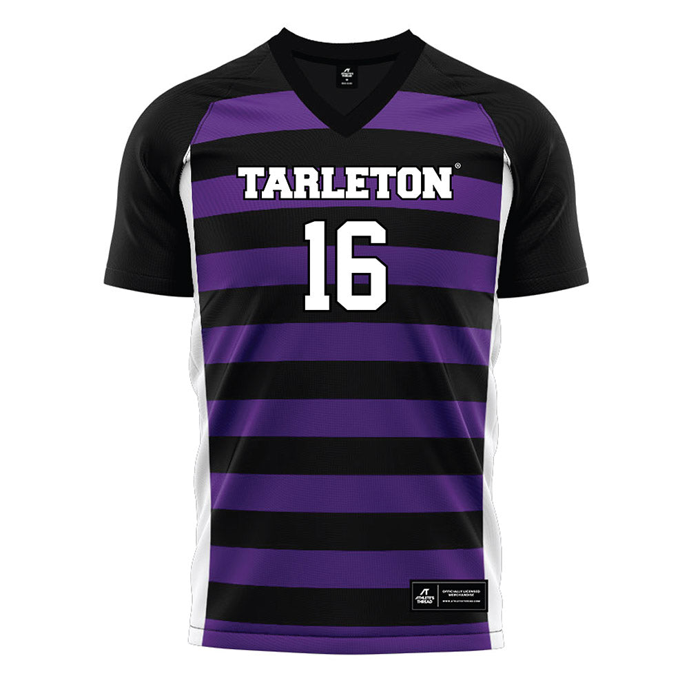 Tarleton State - NCAA Women's Soccer : Jaycie Bass - Black Soccer Jersey