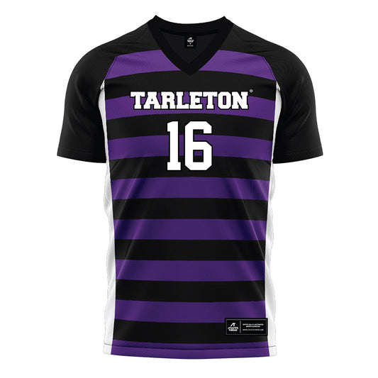 Tarleton State - NCAA Women's Soccer : Jaycie Bass - Black Soccer Jersey
