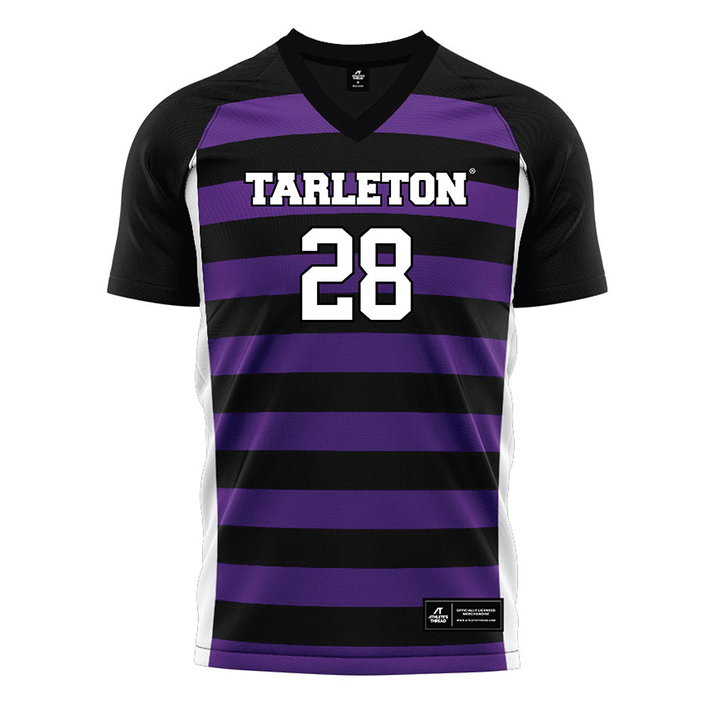Tarleton State - NCAA Women's Soccer : Sam Cortez - Black Soccer Jersey-0