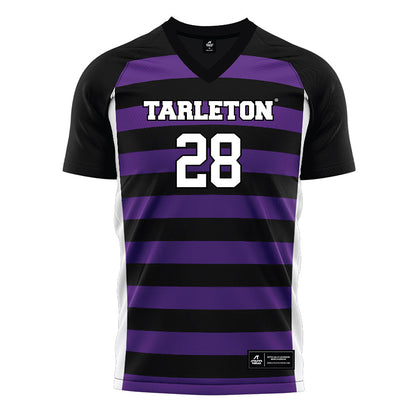 Tarleton State - NCAA Women's Soccer : Sam Cortez - Black Soccer Jersey-0