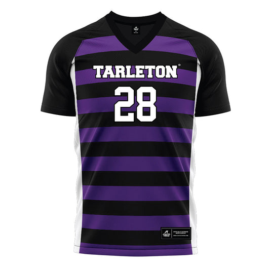 Tarleton State - NCAA Women's Soccer : Sam Cortez - Black Soccer Jersey-0