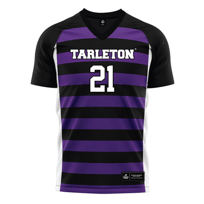 Tarleton State - NCAA Women's Soccer : Sammy Schulze - Black Soccer Jersey-0