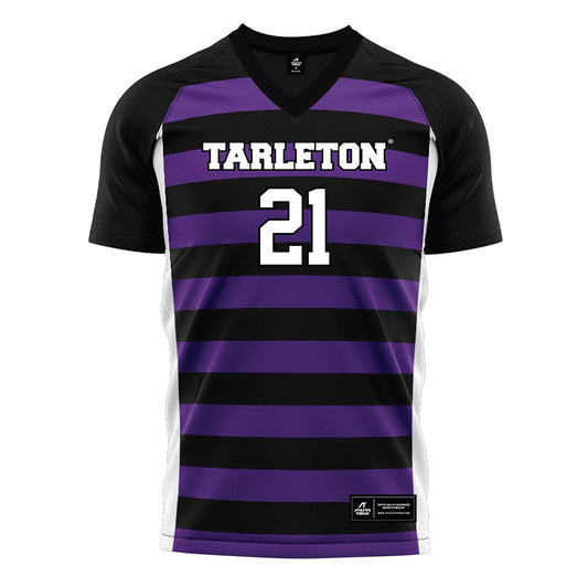 Tarleton State - NCAA Women's Soccer : Sammy Schulze - Black Soccer Jersey-0