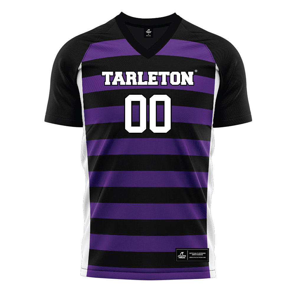 Tarleton State - NCAA Women's Soccer : Mikayla Kendall - Black Soccer Jersey-0