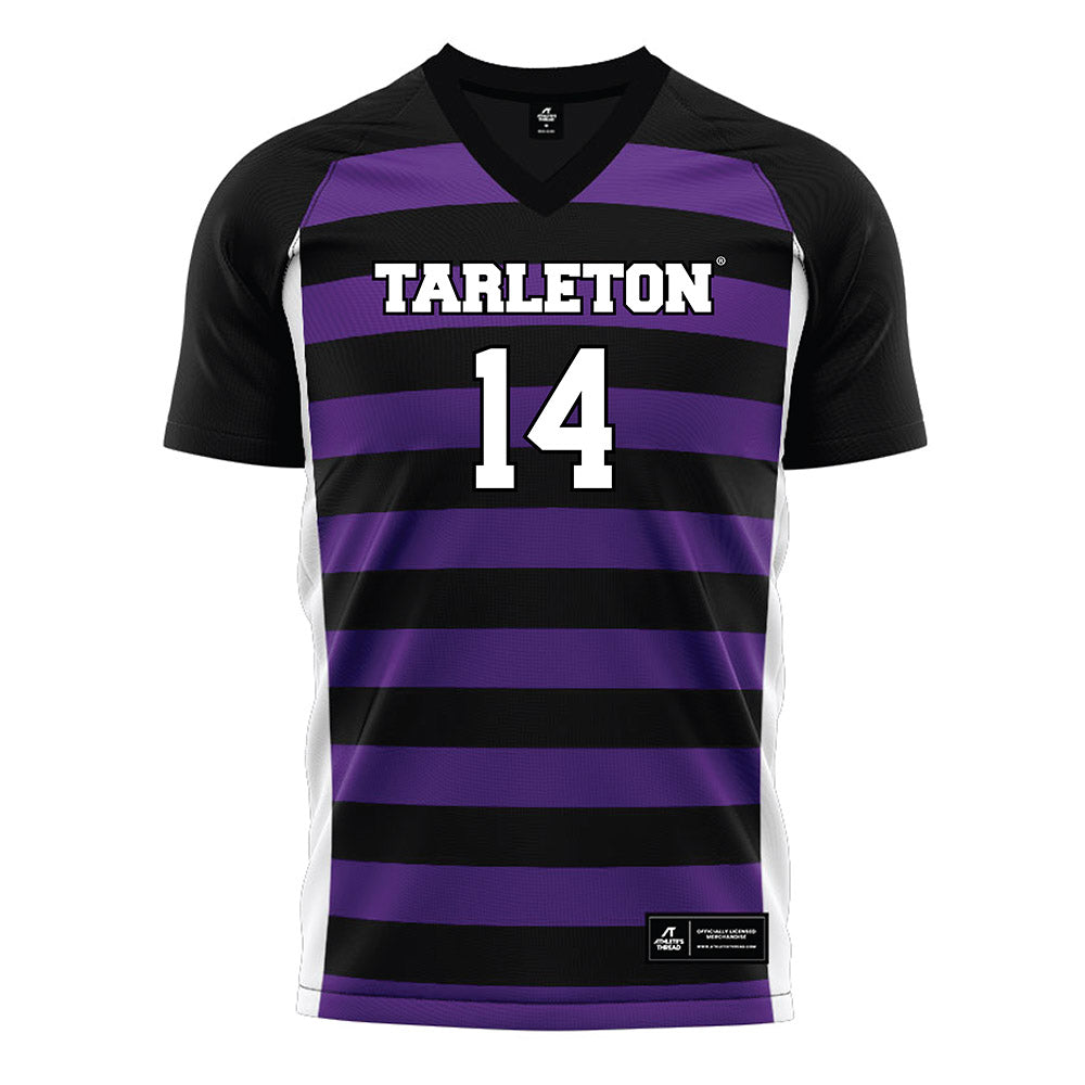Tarleton State - NCAA Women's Soccer : Paisley Mabra - Black Soccer Jersey-0