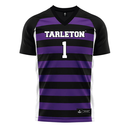 Tarleton State - NCAA Women's Soccer : Rylie Bloomfield - Black Soccer Jersey-0