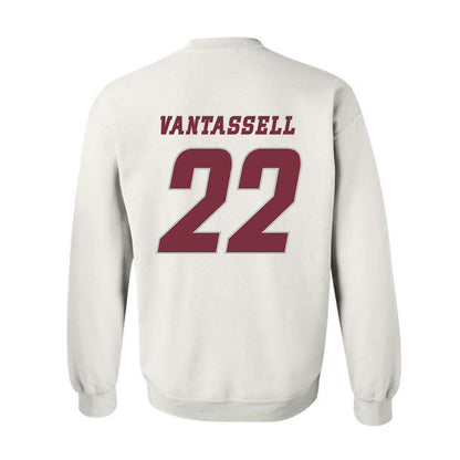 UMass - NCAA Men's Ice Hockey : Nick Vantassell - Crewneck Sweatshirt Classic Shersey