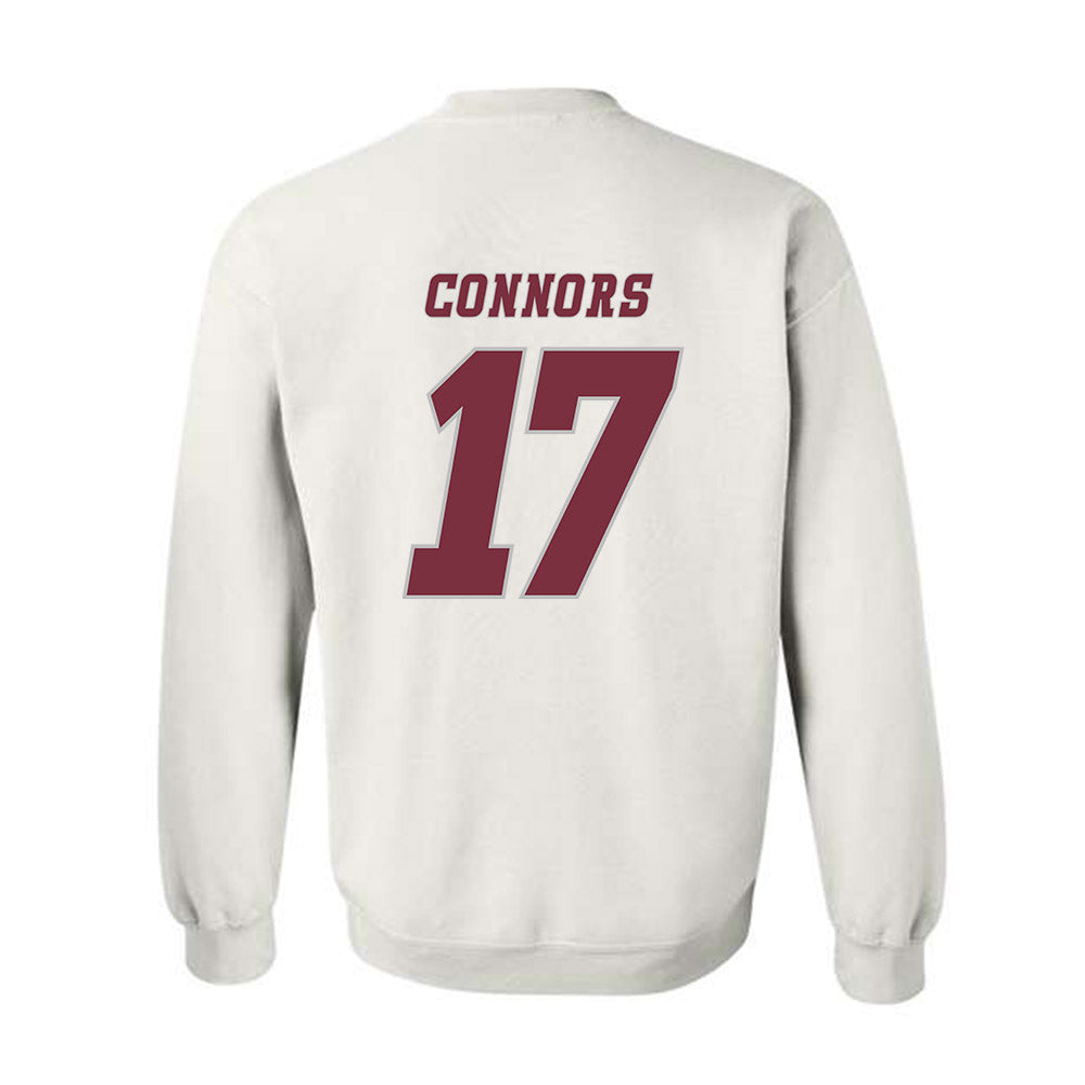 UMass - NCAA Men's Ice Hockey : Kenny Connors - Crewneck Sweatshirt Classic Shersey