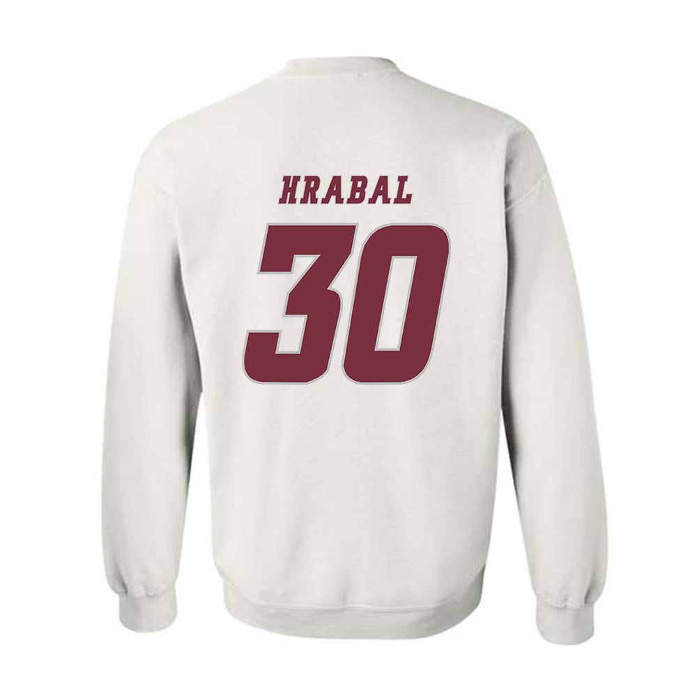 UMass - NCAA Men's Ice Hockey : Michael Hrabal - Crewneck Sweatshirt Classic Shersey