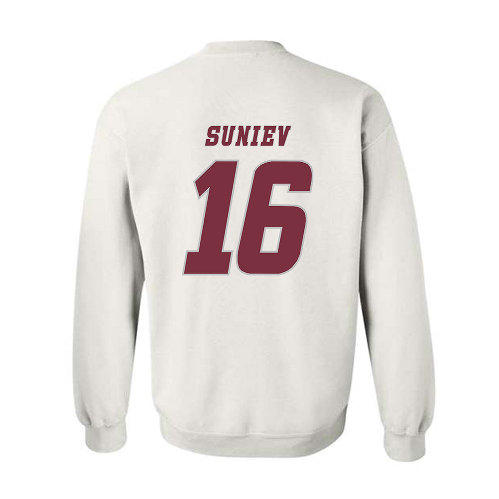 UMass - NCAA Men's Ice Hockey : Aydar Suniev - Crewneck Sweatshirt Classic Shersey