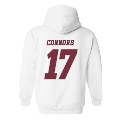 UMass - NCAA Men's Ice Hockey : Kenny Connors - Hooded Sweatshirt Classic Shersey