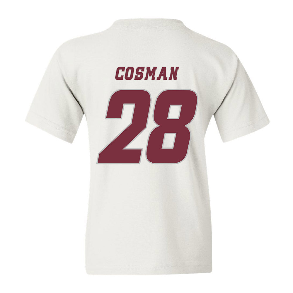 UMass - NCAA Men's Ice Hockey : Bo Cosman - Youth T-Shirt Classic Shersey