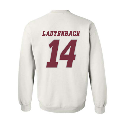 UMass - NCAA Men's Ice Hockey : Ryan Lautenbach - Crewneck Sweatshirt Classic Shersey