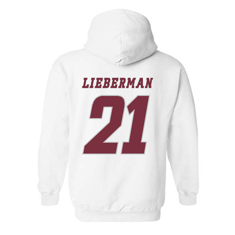 UMass - NCAA Men's Ice Hockey : Charlie Lieberman - Classic Shersey Hooded Sweatshirt