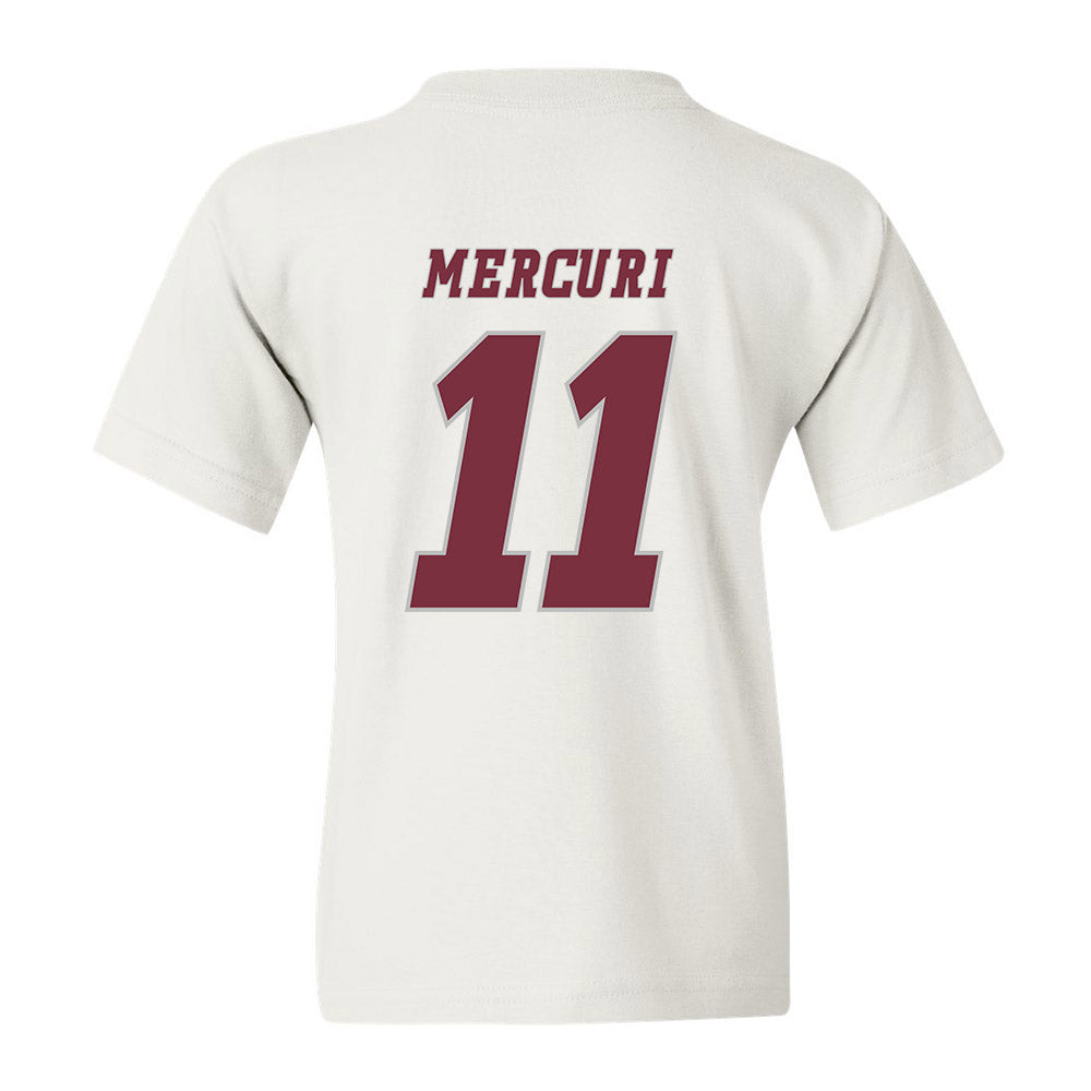 UMass - NCAA Men's Ice Hockey : Lucas Mercuri - Youth T-Shirt Classic Shersey