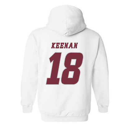 UMass - NCAA Men's Ice Hockey : Lawrence Keenan - Classic Shersey Hooded Sweatshirt