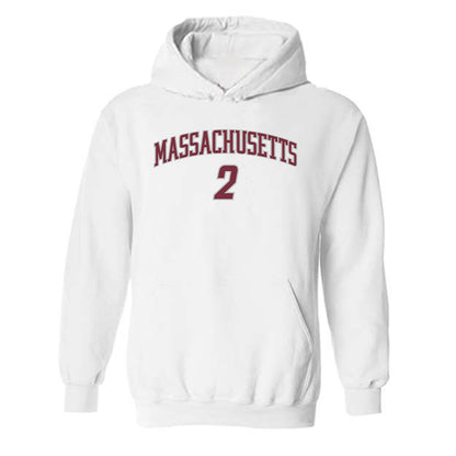 UMass - NCAA Men's Ice Hockey : Coleson Hanrahan - Classic Shersey Hooded Sweatshirt-0