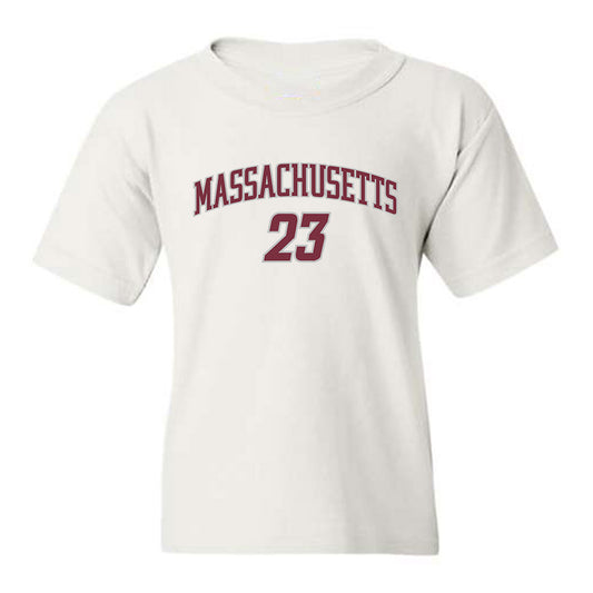 UMass - NCAA Men's Ice Hockey : Francesco Dell'Elce - Classic Shersey Youth T-Shirt