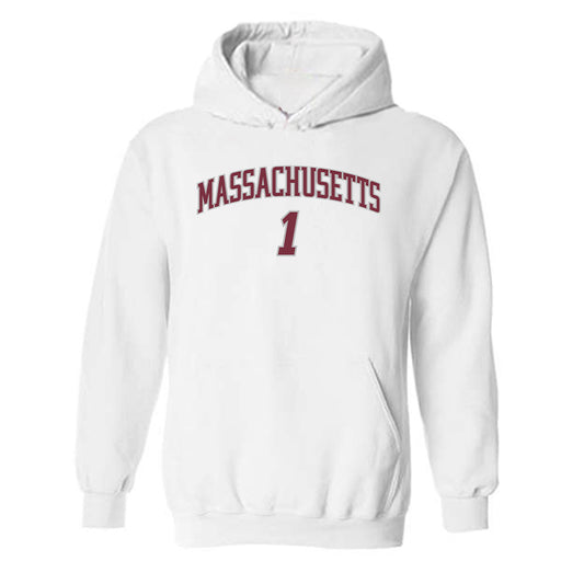 UMass - NCAA Men's Ice Hockey : Jackson Irving - Hooded Sweatshirt Classic Shersey