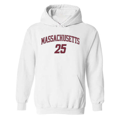 UMass - NCAA Men's Ice Hockey : Daniel Jencko - Classic Shersey Hooded Sweatshirt-0