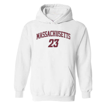 UMass - NCAA Men's Ice Hockey : Francesco Dell'Elce - Classic Shersey Hooded Sweatshirt