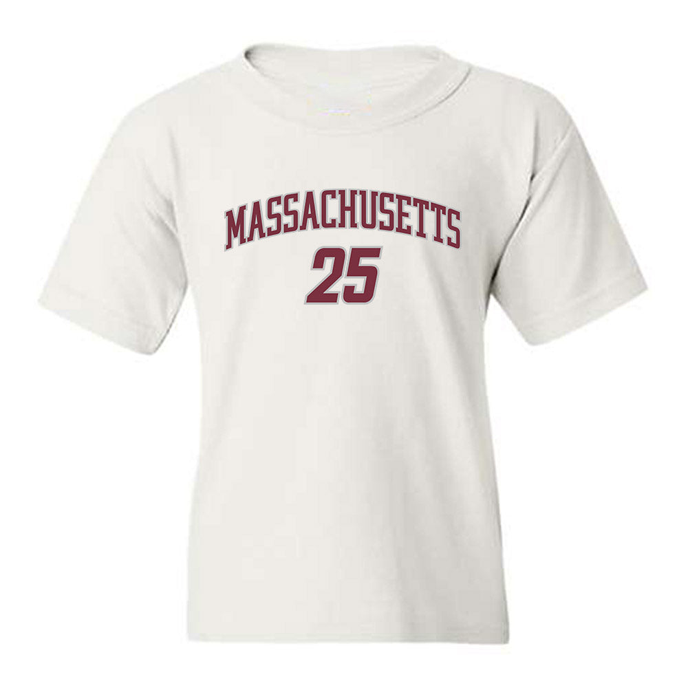 UMass - NCAA Men's Ice Hockey : Daniel Jencko - Classic Shersey Youth T-Shirt-0