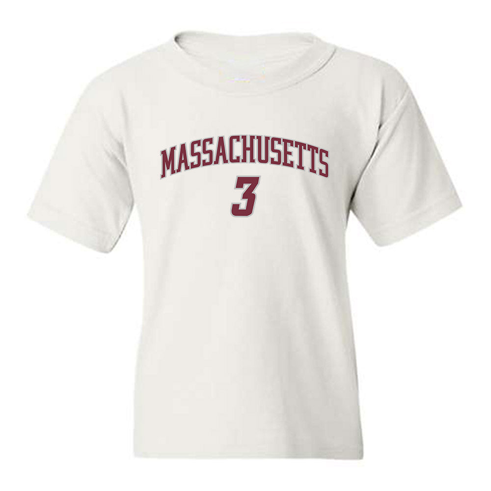 UMass - NCAA Men's Ice Hockey : Kazimier Sobieski - Classic Shersey Youth T-Shirt-0