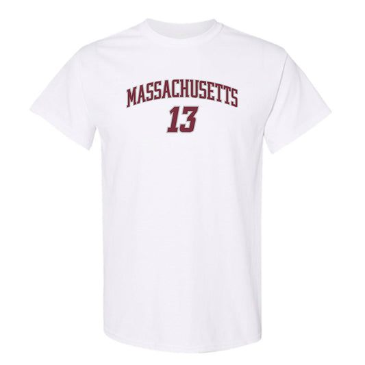 UMass - NCAA Men's Ice Hockey : Landon Nycz - Classic Shersey T-Shirt-0