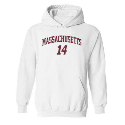 UMass - NCAA Men's Ice Hockey : Ryan Lautenbach - Hooded Sweatshirt Classic Shersey