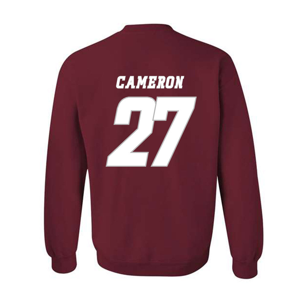 UMass - NCAA Men's Ice Hockey : Michael Cameron - Crewneck Sweatshirt Classic Shersey