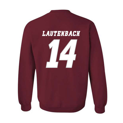 UMass - NCAA Men's Ice Hockey : Ryan Lautenbach - Crewneck Sweatshirt Classic Shersey