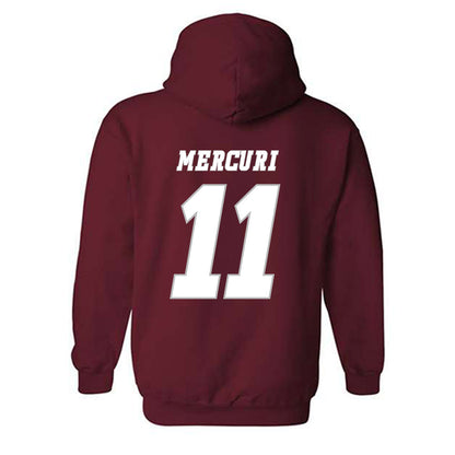 UMass - NCAA Men's Ice Hockey : Lucas Mercuri - Hooded Sweatshirt Classic Shersey