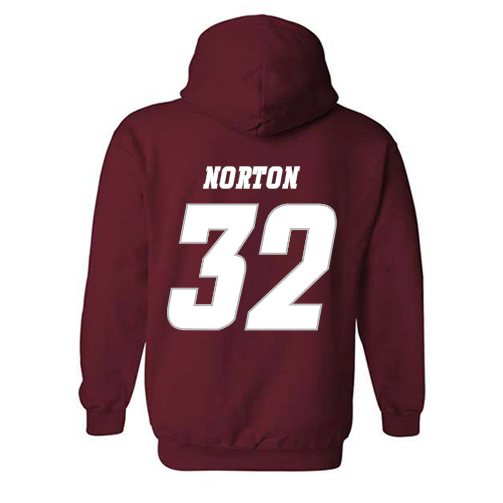 UMass - NCAA Men's Ice Hockey : James Norton - Classic Shersey Hooded Sweatshirt