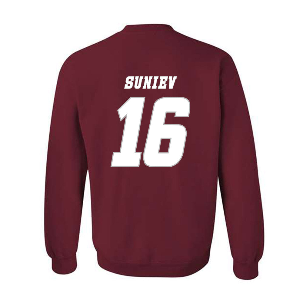 UMass - NCAA Men's Ice Hockey : Aydar Suniev - Crewneck Sweatshirt Classic Shersey