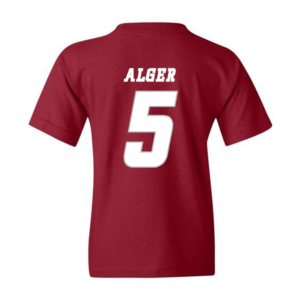 UMass - NCAA Men's Ice Hockey : Linden Alger - Youth T-Shirt Classic Shersey