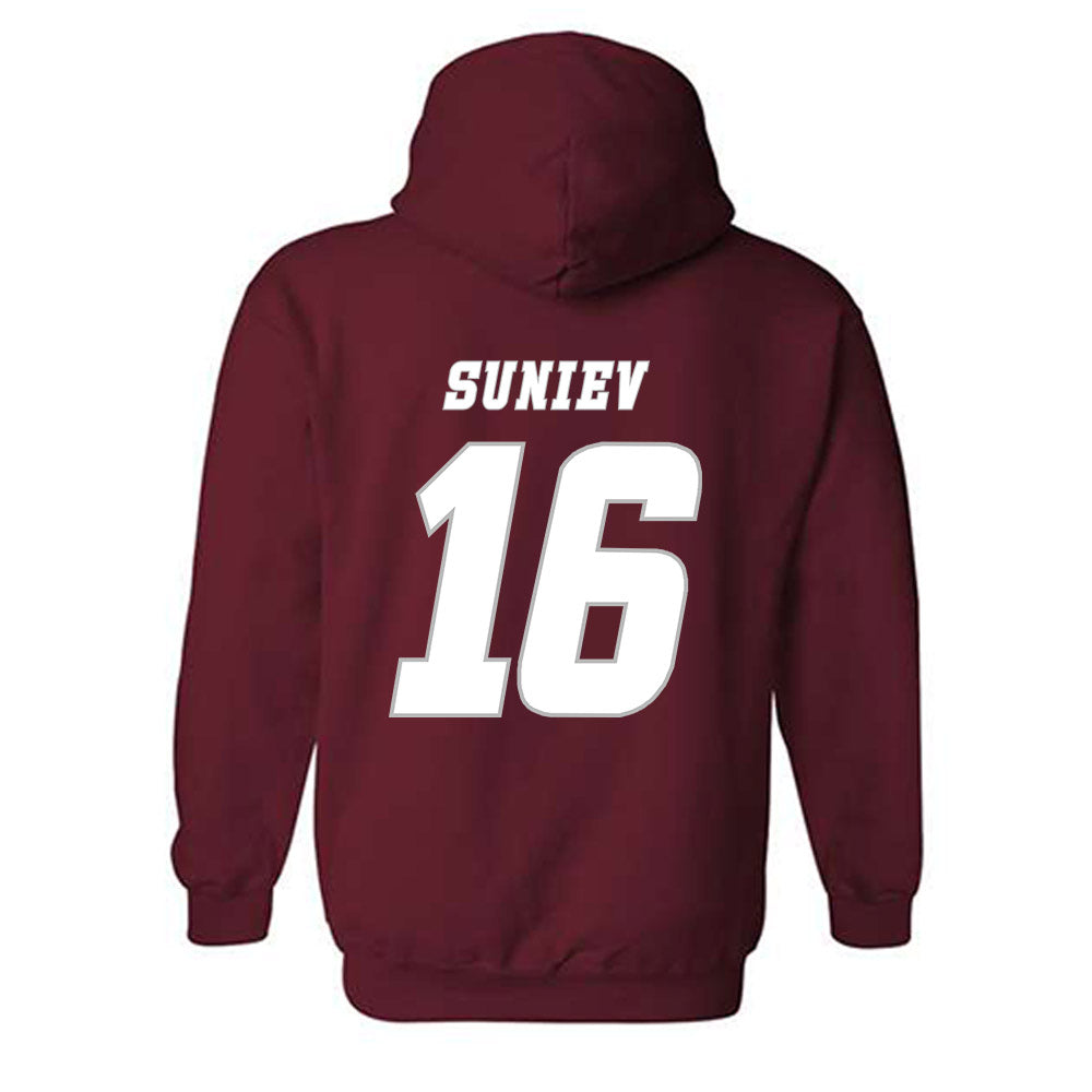 UMass - NCAA Men's Ice Hockey : Aydar Suniev - Hooded Sweatshirt Classic Shersey