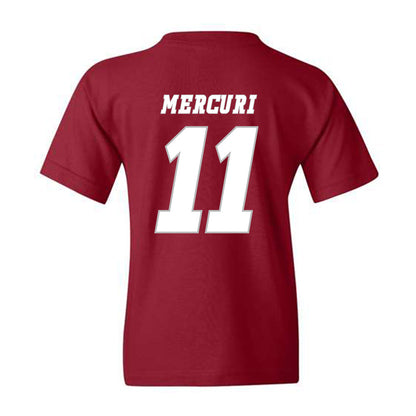 UMass - NCAA Men's Ice Hockey : Lucas Mercuri - Youth T-Shirt Classic Shersey