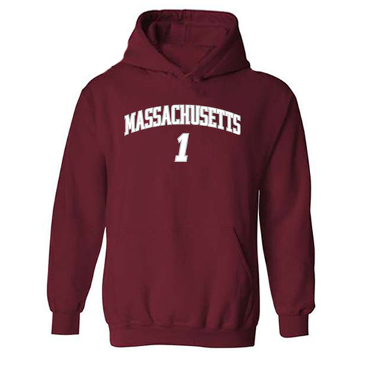 UMass - NCAA Men's Ice Hockey : Jackson Irving - Hooded Sweatshirt Classic Shersey