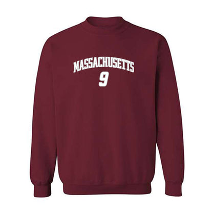 UMass - NCAA Men's Ice Hockey : Jack Musa - Crewneck Sweatshirt Classic Shersey
