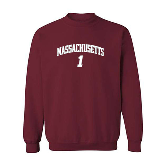 UMass - NCAA Men's Ice Hockey : Jackson Irving - Crewneck Sweatshirt Classic Shersey