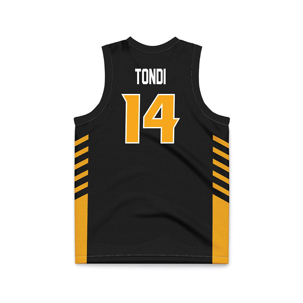 VCU - NCAA Women's Basketball : Natalia Tondi - Black Basketball Jersey-1