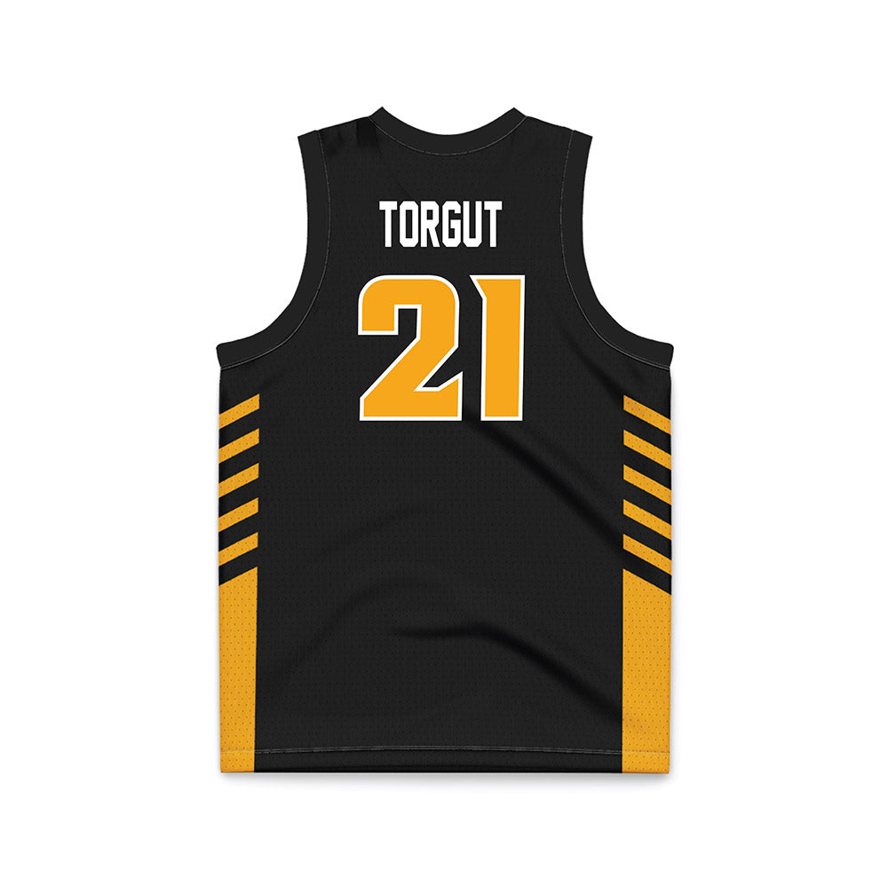 VCU - NCAA Women's Basketball : Deniz Torgut - Black Basketball Jersey-1