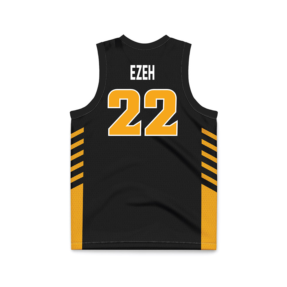 VCU - NCAA Women's Basketball : Jennifer Ezeh - Black Basketball Jersey-1