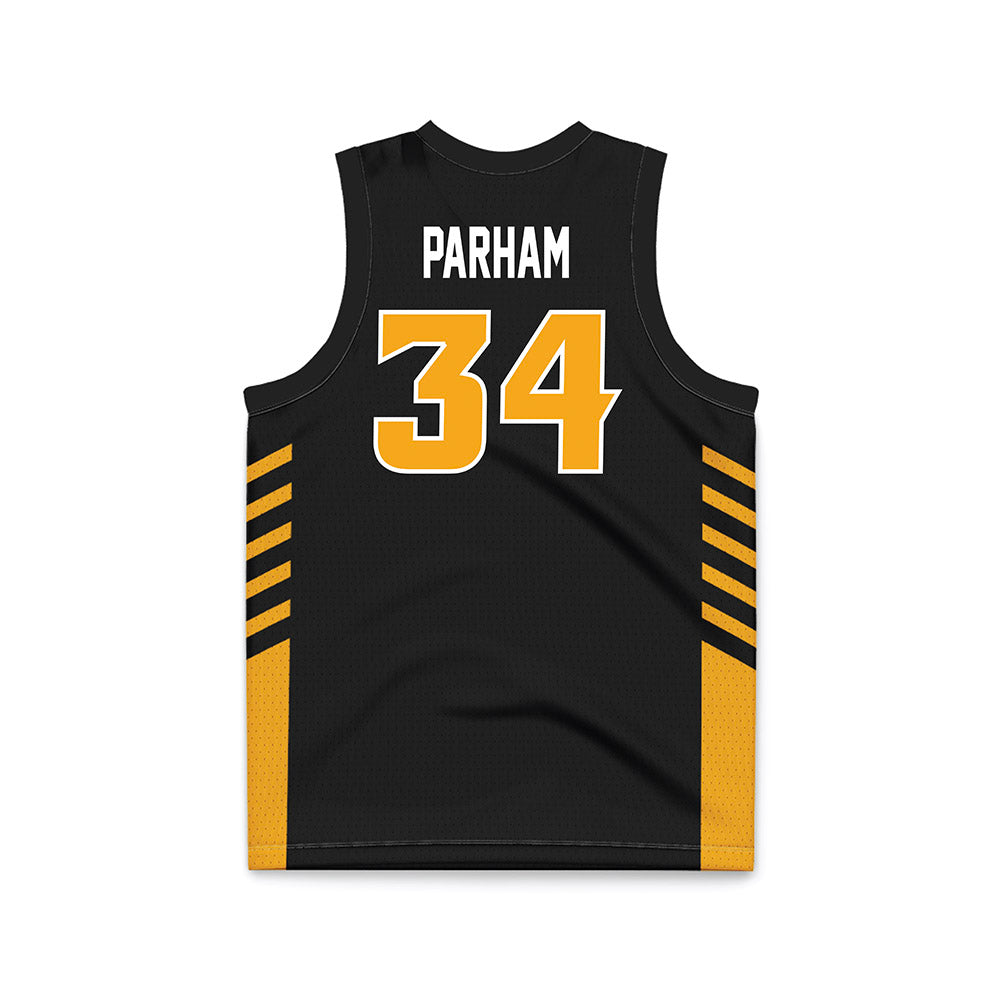 VCU - NCAA Women's Basketball : Mykel Parham - Black Basketball Jersey-1